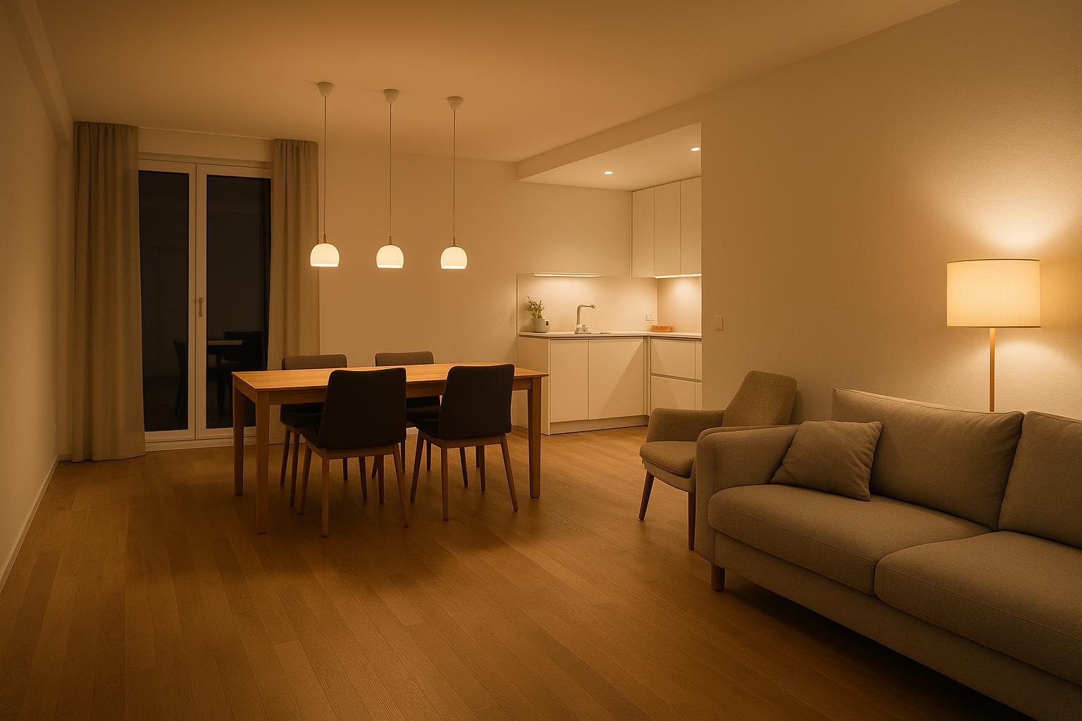 Beleuchtung in der Neubauwohnung: So planen Sie Licht für ein wohnliches Zuhause