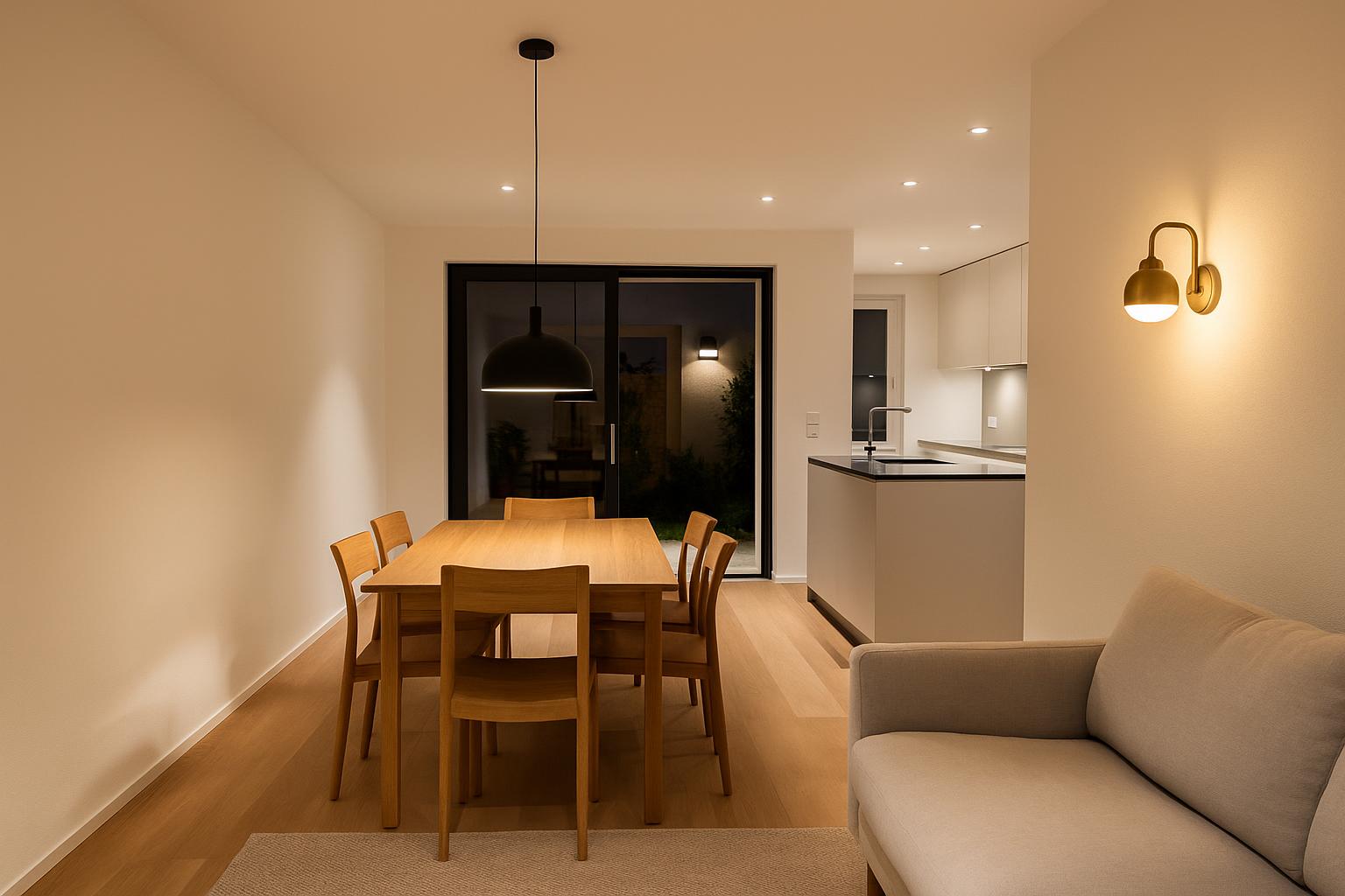 Beleuchtung im Wohnzimmer: So entsteht wohnliches Licht mit Stil